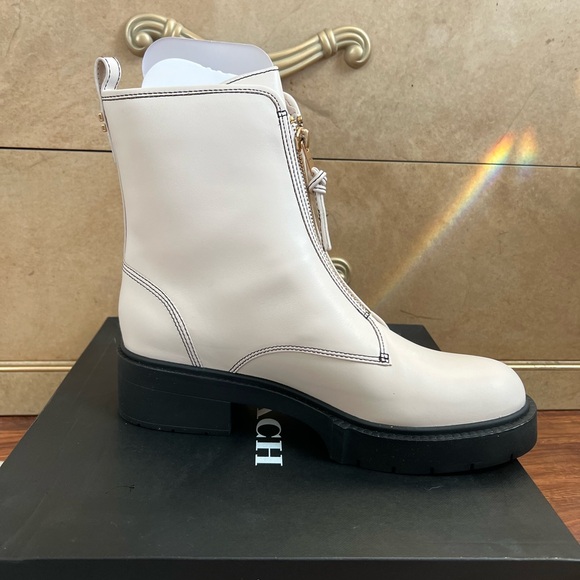 ✨ NEW Coach Liza White Leather Booties, Size 11, NWT✨ - Picture 5 of 11